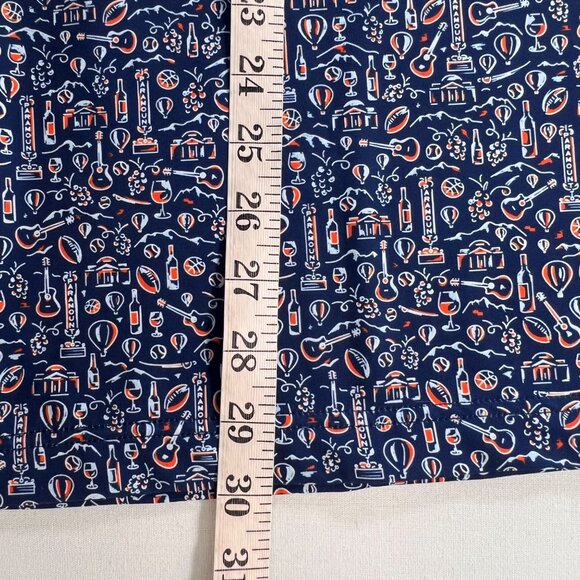 Rhoback The C'Ville Paramount Performance Polo Shirt in Admiral Navy Size Large - Picture 10 of 11